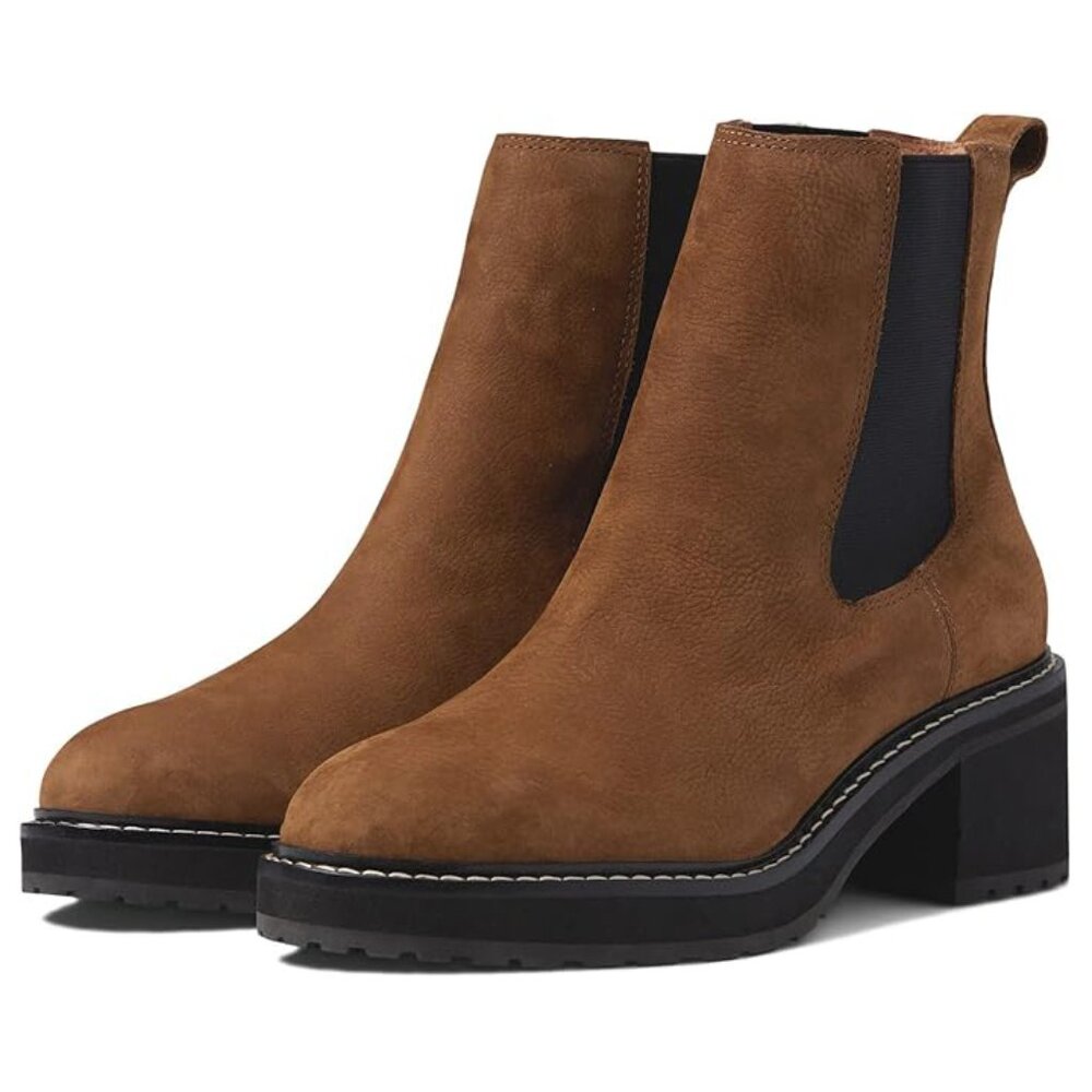 Madewell The Carina Platform Chelsea Boots